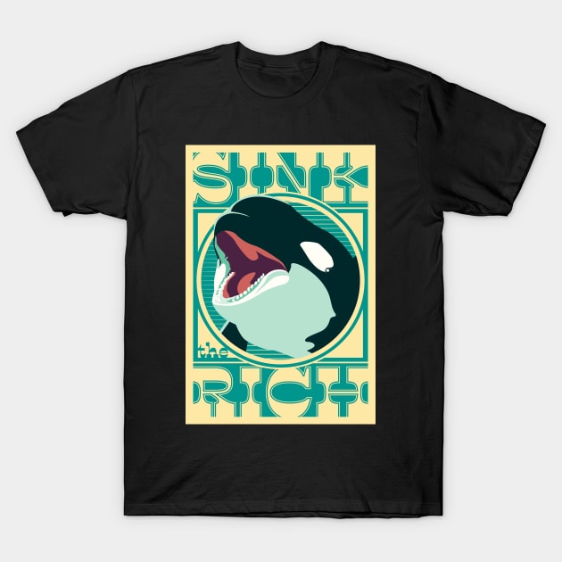 Sink the Rich T-Shirt by monkeyminion